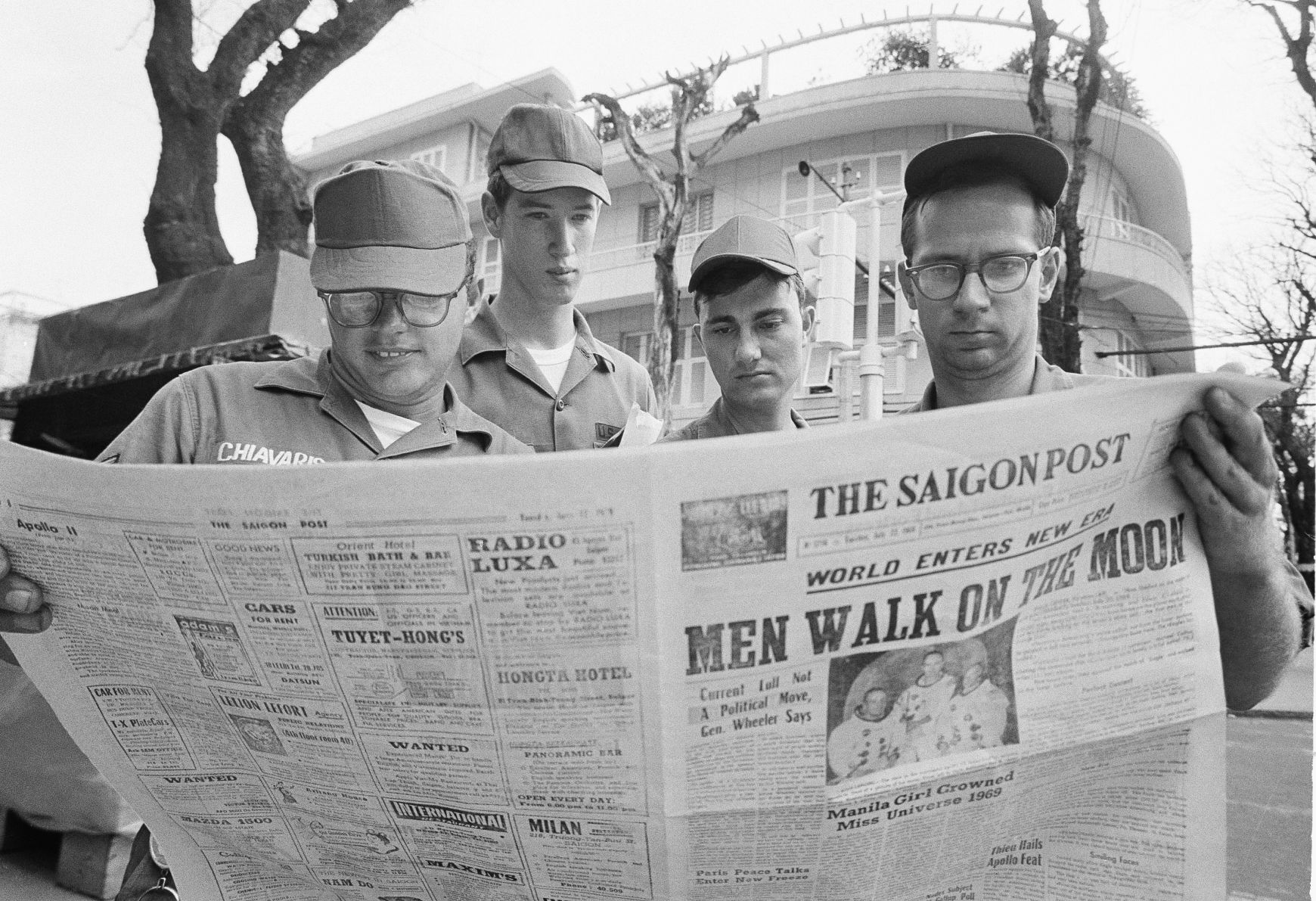 Apollo 11 Moon Landing Vietnam 1969
